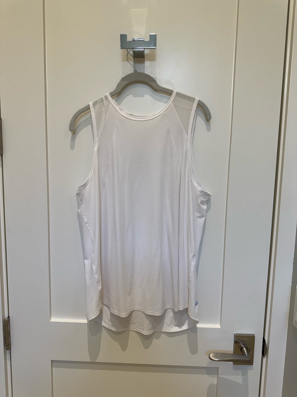 Lululemon Sculpt Tank in White.
